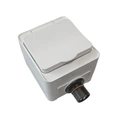 DEFA PlugIn vegguttak Enkelt 230V uttak, 16A