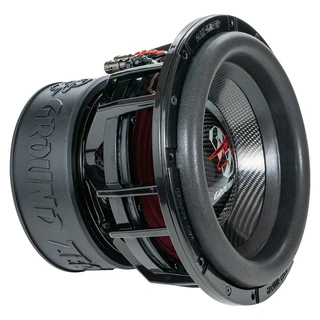 Ground Zero GZNW 25C 10" subwoofer 1500W RMS, 2x2 Ohm