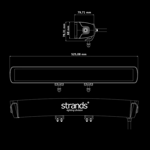 Strands Big Energy DR 20" Ledbar | Kjøp hos Bilradiospesialisten