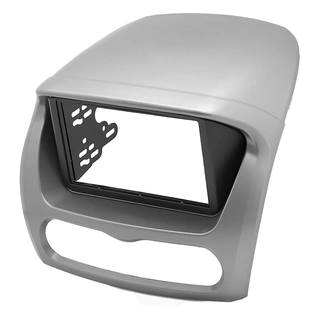 ConnectED 2-DIN monteringsramme - sølv iMiev/C-Zero/iOn (2009-2021)