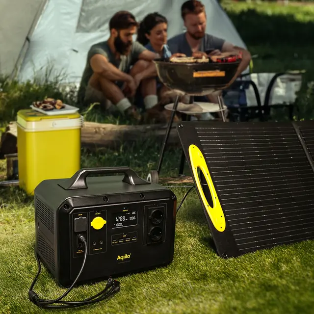 Aqiila Sunbird P200 Solcellepanel | Kjøp hos Bilradiospesialisten
