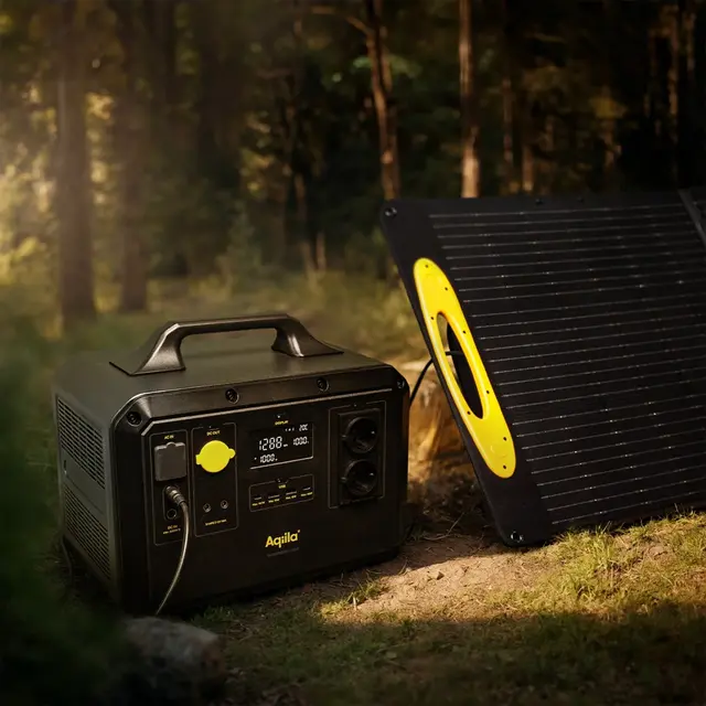 Aqiila Sunbird P200 Solcellepanel | Kjøp hos Bilradiospesialisten