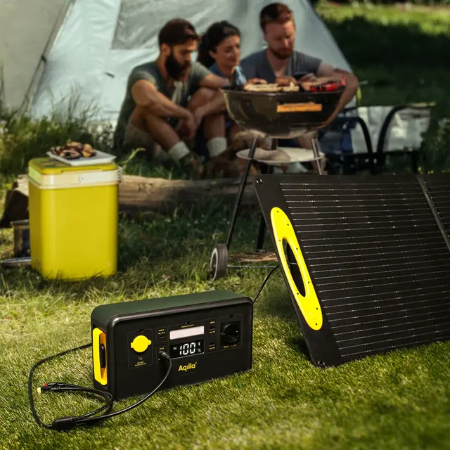 Aqiila Sunbird P100 Solcellepanel | Kjøp hos Bilradiospesialisten
