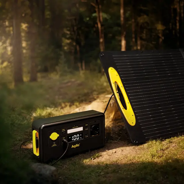 Aqiila Sunbird P100 Solcellepanel | Kjøp hos Bilradiospesialisten