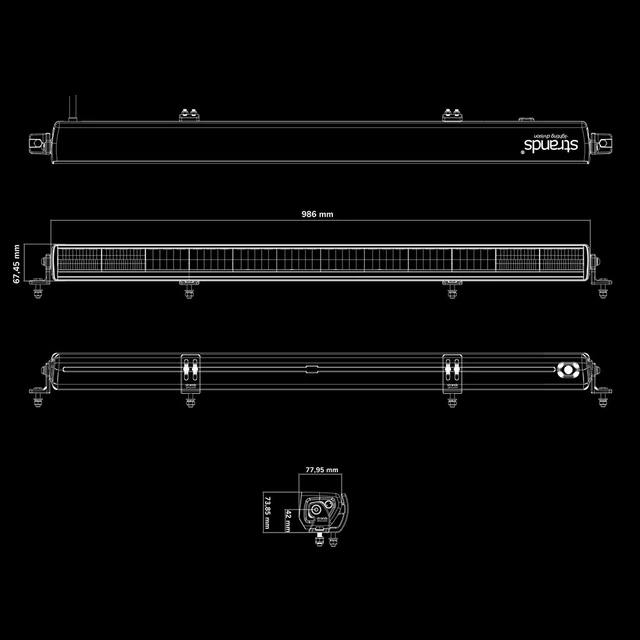 Strands Skylord EXP 40" Ledbar | Kjøp hos Bilradiospesialisten