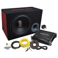 GZ BASS KIT 12.300X-II CONNECT 12", monoforsterker, 200W RMS, kabelsett