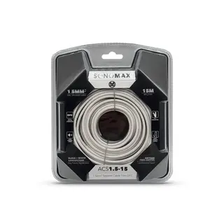 Sonomax 15 meter høyttalerkabel 1,5mm2 1,5mm2, OFC, 15 meter