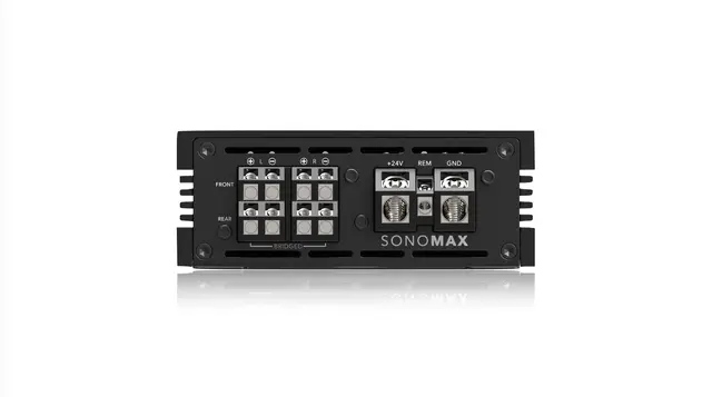 Sonomax Maximus III – 4-kanals 24 V | Kjøp hos Bilradiospesialisten