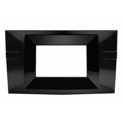 Omplasseringskit for originaldisplay Opel (2004-2016) u/Navi, Sort Pianolakk