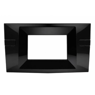 Omplasseringskit for originaldisplay Opel (2004-2016) u/Navi, Sort Pianolakk