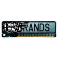 Strands Nuuk D-Line Black ledbar 9600 Lumen, Integrert i skilbrakett