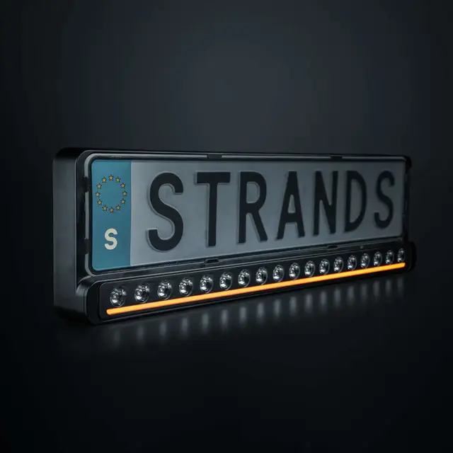 Strands Nuuk D-Line Black ledbar | Kjøp hos Bilradiospesialisten