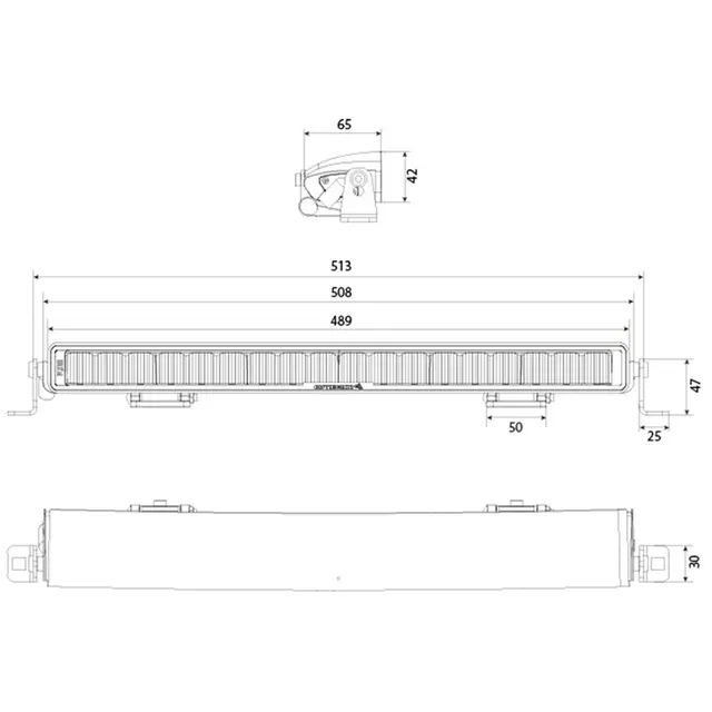 Optibeam Pure 506 Intelligent+ | 20" LED-bar med adaptivt lys