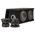 Gladen Sigma Extreme 2x6,5" Sub i kasse 2x6,5", 400W RMS, 800W Maks, 2 Ohm
