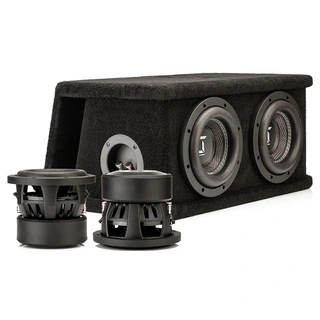 Gladen Sigma Extreme 2x6,5" Sub i kasse 2x6,5", 400W RMS, 800W Maks, 2 Ohm