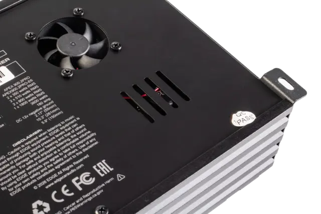 Edge APEX900.2PRO 2-kanals forsterker | Kjøp hos Bilradiospesialisten