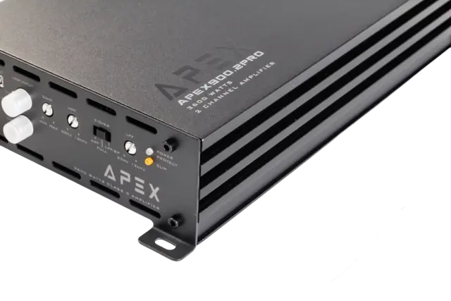 Edge APEX900.2PRO 2-kanals forsterker | Kjøp hos Bilradiospesialisten