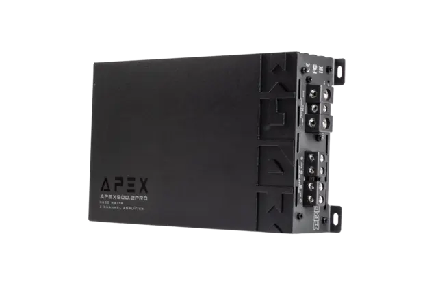 Edge APEX900.2PRO 2-kanals forsterker | Kjøp hos Bilradiospesialisten