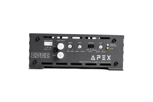 Edge APEX900.2PRO 2-kanals forsterker | Kjøp hos Bilradiospesialisten