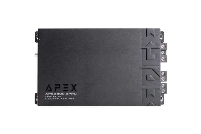 Edge APEX900.2PRO 2-kanals forsterker | Kjøp hos Bilradiospesialisten
