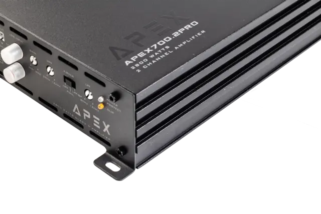 Edge APEX700.2PRO 2-kanals forsterker | Kjøp hos Bilradiospesialisten
