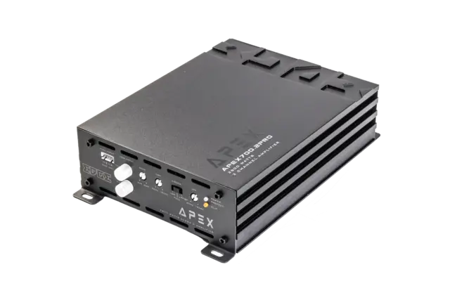 Edge APEX700.2PRO 2-kanals forsterker | Kjøp hos Bilradiospesialisten