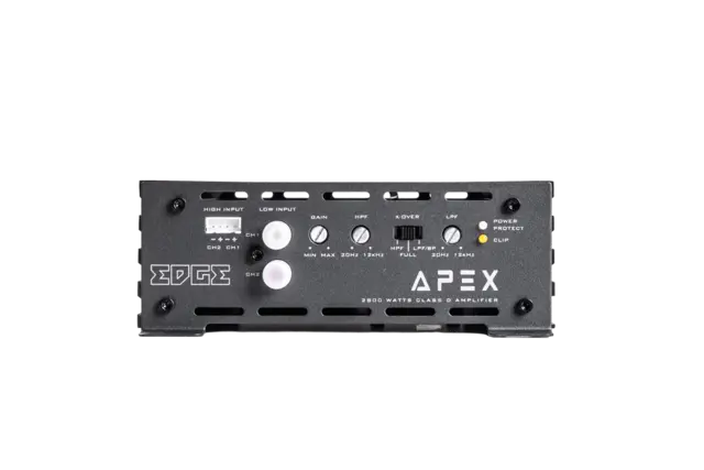 Edge APEX700.2PRO 2-kanals forsterker | Kjøp hos Bilradiospesialisten