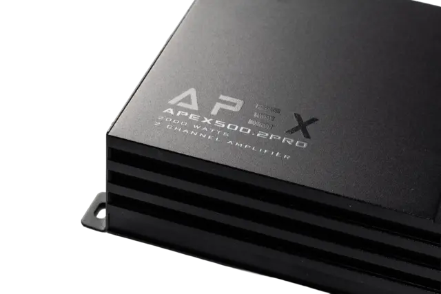 Edge APEX500.2PRO 2-kanals forsterker | Kjøp hos Bilradiospesialisten