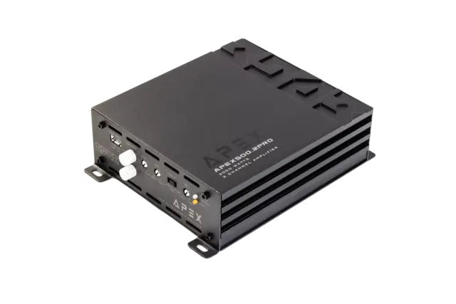 Edge APEX500.2PRO 2-kanals forsterker | Kjøp hos Bilradiospesialisten