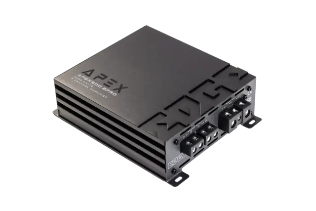 Edge APEX500.2PRO 2-kanals forsterker | Kjøp hos Bilradiospesialisten