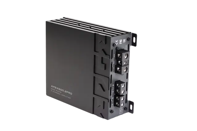 Edge APEX500.2PRO 2-kanals forsterker | Kjøp hos Bilradiospesialisten