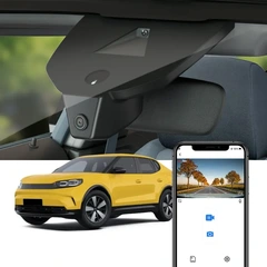 FITCAMX Integrert 4K Dashcam (foran+bak) Ford Capri/Explorer (2025-->)
