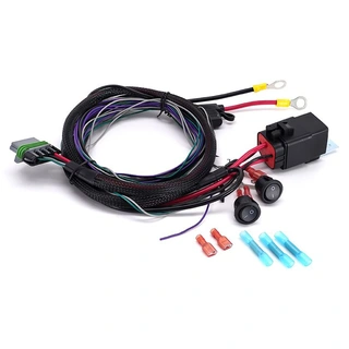 Lazer relèsett/kabelsett, 1 kontakt Passer Lazer lamper m/Aptiv 4pin kontakt