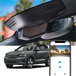 FITCAMX Integrert 4K Dashcam (foran+bak) Volvo EX40/XC40 Recharge (2021->)