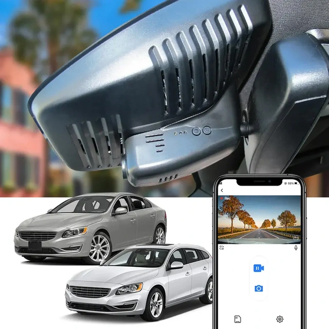 FITCAMX Integrert 4K Dashcam (fora | Kjøp hos Bilradiospesialisten