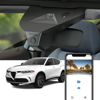 FITCAMX Integrert 4K Dashcam (foran+bak) Alfa Romeo Tonale (2023 ->)