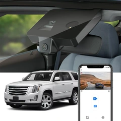 FITCAMX Integrert 4K Dashcam (foran+bak) Cadillac Escalade (2015-2020)