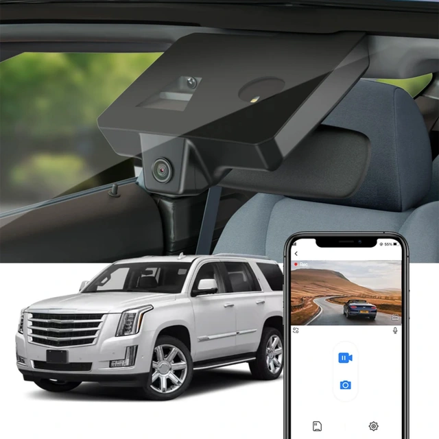 FITCAMX Integrert 4K Dashcam (fora | Kjøp hos Bilradiospesialisten