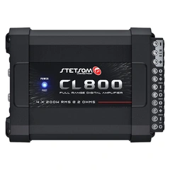Stetsom CL800.4 - 4-kanals forsterker 4x110/200 W RMS ved 4/2 Ohm, SPL