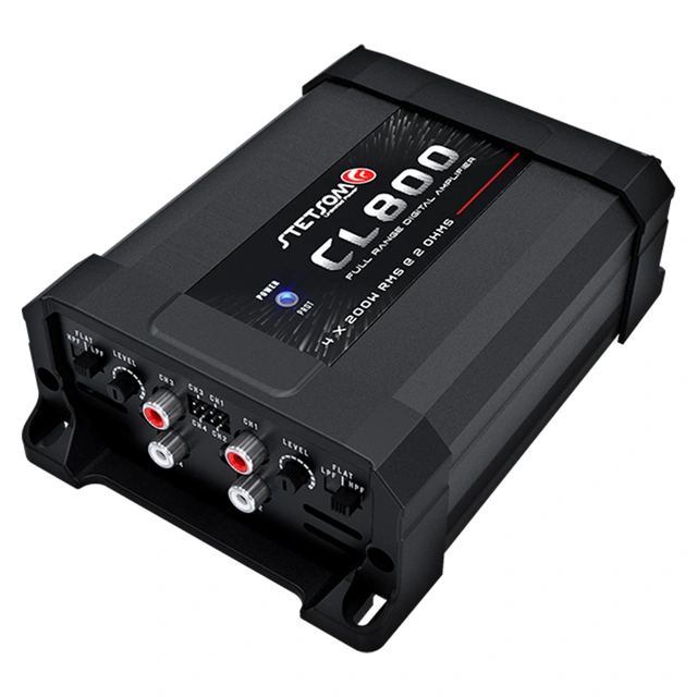 Stetsom CL800.4-2 4-kanals forsterker | Kjøp hos Bilradiospesialisten
