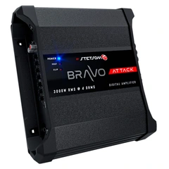 Stetsom BRAVO ATTACK 3000 monoforsterker 3000W RMS, 4 Ohm, SPL, Kl.D