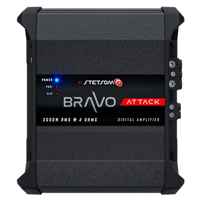 Stetsom BRAVO ATTACK 3000 monofors | Kjøp hos Bilradiospesialisten