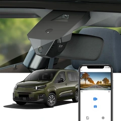 FITCAMX Integrert 4K Dashcam (foran+bak Proace City/Berlingo/Partner (2024-->)