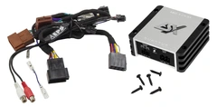 ESX QS-FOUR-BT-ISO - 4 kanals forsterker 4x35/45/60W RMS @ 4/3/2 Ohm, ISO-kobling