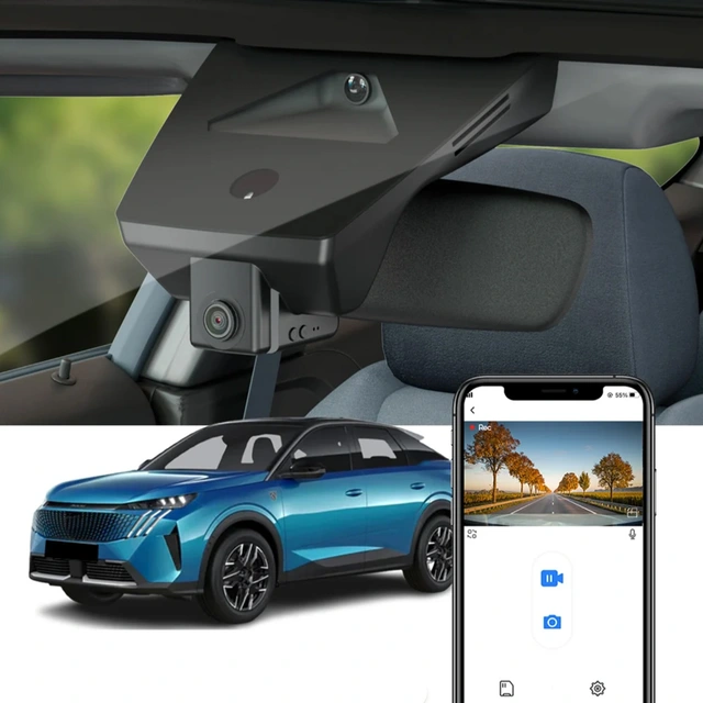 FITCAMX Integrert 4K Dashcam | Kjøp hos Bilradiospesialisten