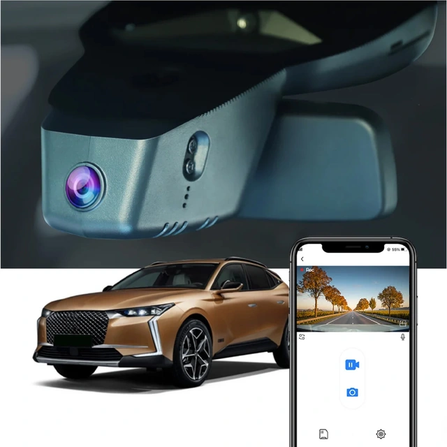 FITCAMX Integrert 4K Dashcam | Kjøp hos Bilradiospesialisten