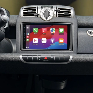 Pioneer 9" Perfect Fit spiller Smart Smart ForFour (2004-2007) m/Navigasjon