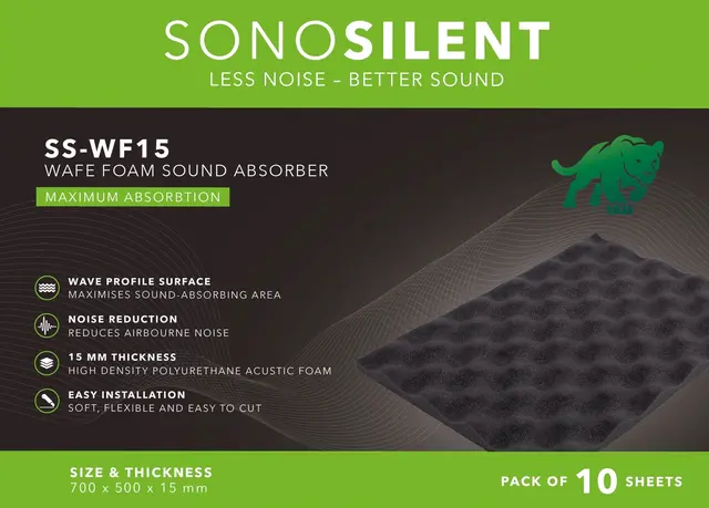 Sonosilent SS-WF15 Lydabsorberende | Kjøp hos Bilradiospesialisten