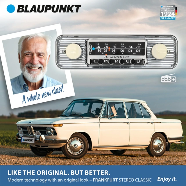 Blaupunkt Frankfurt Stereo Classic | Kjøp hos Bilradiospesialisten