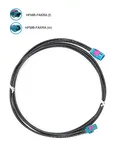 ATTB Skjøtekabel antenne - 150cm Twin HFM FAKRA (m) - Twin HFM FAKRA (f)